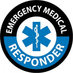 Hard Hat Label "Emergency Medic..."_noscript