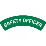 "Safety Officer" Hard Hat Label_noscript