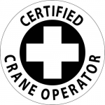 Hard Hat Label "Certified Crane ..."_noscript