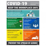 "Covid-19 Workplace Safety" Poster, Polytag_noscript