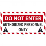 24" x 46" Sportwalk "Do Not Enter" Large Floor Sign_noscript