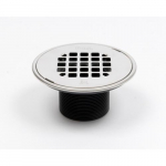 130 Series PVC Round Barrel Only, Snap-In Strainer_noscript