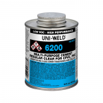 6200 Series Uni-Weld Multi Purpose Clear Cement, 16 oz._noscript