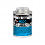 6200 Series Uni-Weld Multi Purpose Clear Cement, 8 oz._noscript