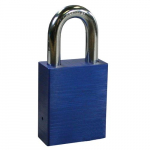 KiK-2A 1-13/16" Wide Al Padlock, Blue{part}