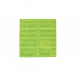 Adhesive Reflective Stripe for Hard Hat, Lime_noscript