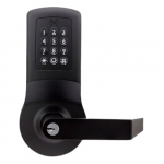 KeyInCode Black Wi-Fi Lever Smart Lock{part}