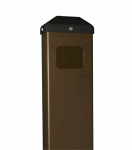 Mounting Post for Stainless Steel Push Plates, Bronze{part}