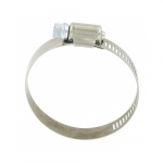 #32 1-1/2" x 2-1/2" Stainless Steel Hose Clamp