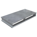 Aluminum Solid Top Half Pallet, 40" x 24"_noscript