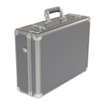 Aluminum Carrying Case, 18" x 14-1/2", Silver{part}