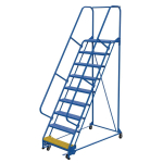 PW Portable Ladder, Grip Strut, 9 Steps_noscript