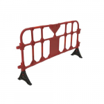 79" x 40" Plastic Handrail Barrier, Red_noscript