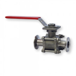 1-1/2" Ball Valve, Tri-Clamp, Hand Operated_noscript