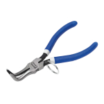 Curved Chain Nose Pliers w/ Safety Ring, 6-1/4"_noscript