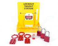 RecycLockout Mini Lockout Station w/Padlocks_noscript