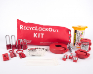 RecycLockout Lockout Bag Kit with Padlocks_noscript