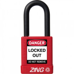 RecycLock Red Keyed Different Safety Padlock{part}