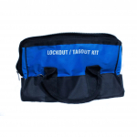 Lockout Bag, Blue, 16" Base{part}
