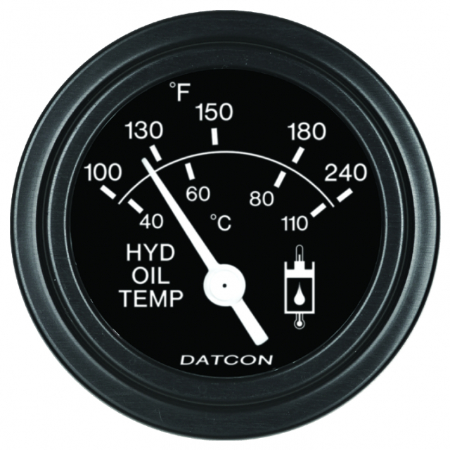 Datcon 106674 825 Temperature Gauge, Hydraulic Oil, Heavy Duty Depot