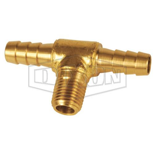 Dixon 1790604C Brass Hose Barb Tee Splicer, Heavy Duty Depot