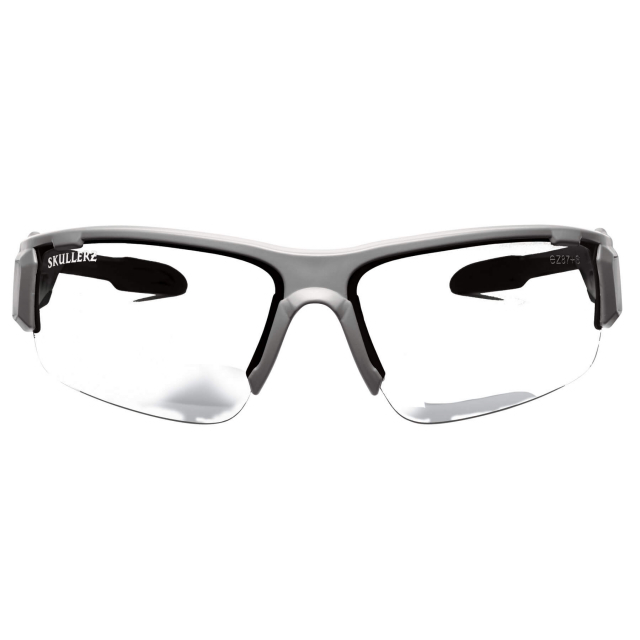 Ergodyne 52103 - Skullerz Dagr Safety Glasses, Matte Gray, Clear: Heavy ...