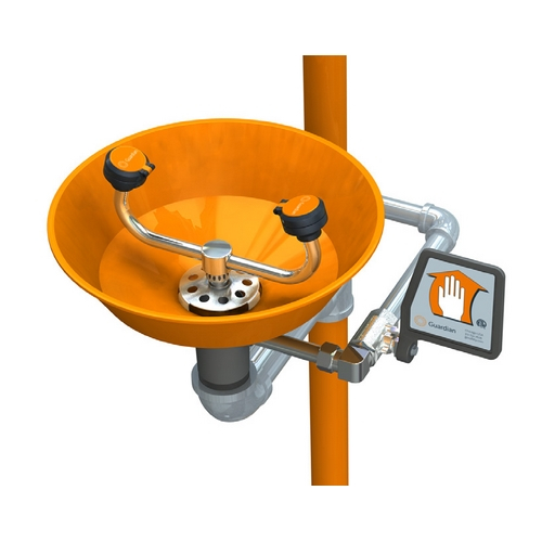 Guardian G1902P Safety Station with Eyewash, Plastic Bowl Heavy Duty