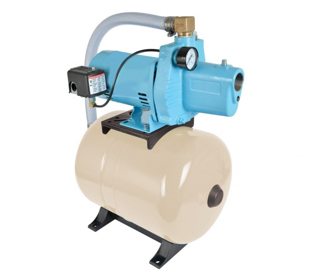 shallow well water pump with tank
