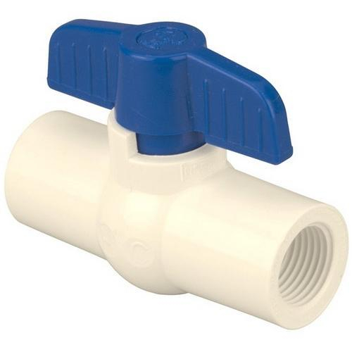 NIBCO MA0013H 4660T PVC Ball Valve, Threaded PVC Schedule 40, 4" Heavy Duty Depot