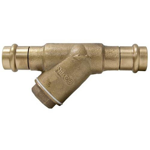NIBCO NF2RB0A PF222B Bronze YStrainer, Perforated Screen, (Pack of