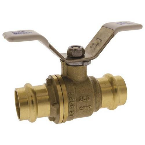 NIBCO NF99WX6 PCFP600ALFW Ball Valve, Press Ends, Wing Handle