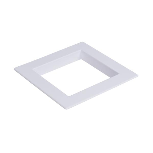 Oatey 38942 Square Plastic Faceplate for Ice Maker Outlet Boxes