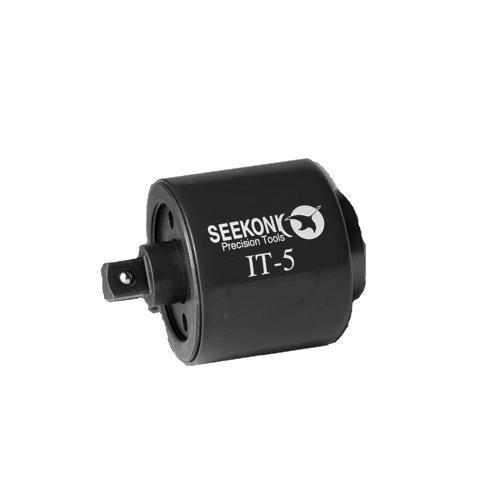 Seekonk IT5BK37 1/2" PreSet Torque Limiter, Black, 37 ft. lbs