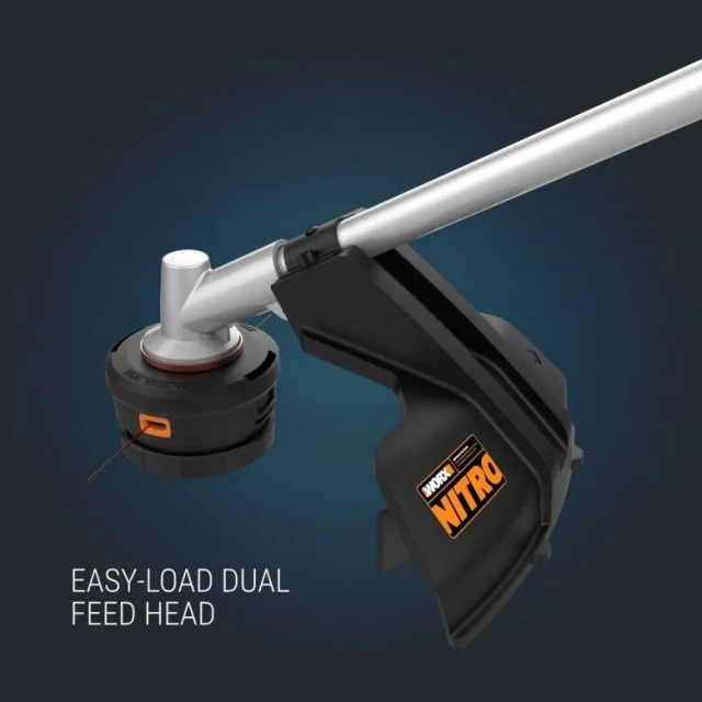 Worx WG186 Cordless AttachmentCapable Driveshare 15" String Trimmer