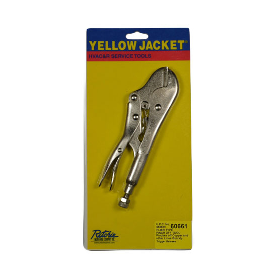 Ritchie Yellow Jacket 60661 Plier Type PinchOff Tool Heavy Duty Depot